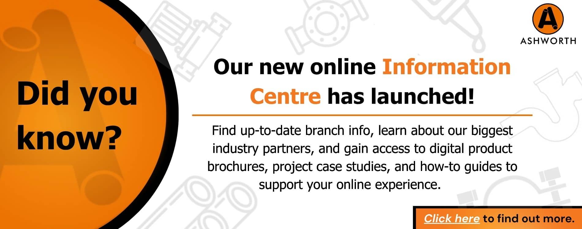 Click here and discover our new Information Centre!