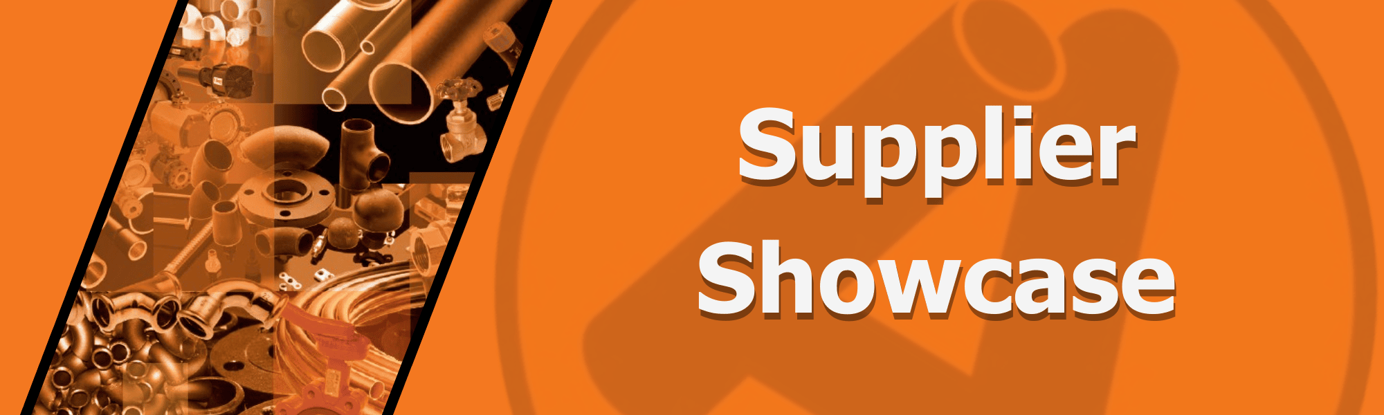 Supplier Showcase section featuring leading manufacturer collaborations and product ranges.