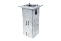 AutoCharge Galvanised Steel Ground Mounting Base