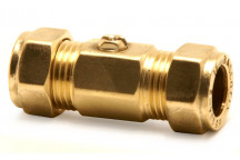 15mm x 15mm 3381YA DZR Brass Ballofix Isolating Ball Valve PN16 CxC