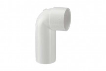 32mm 207.125.92 White 92deg Spigot/Socket Bend