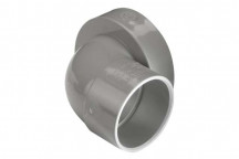 50mm 117.2.90 Grey Adaptor Solvent Bend