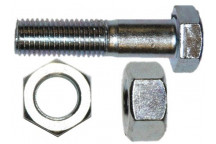 M16 x 60mm XOX Zinc Bolt & Nut - Grade 4.6 Mild Steel