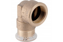 54mmX2\" Elbow Adaptor 90 degree Female Thread Mapress Copper M63866