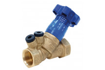 15mm ALB23L DZR Brass Double Regulating Valve BSPP - Low Flow