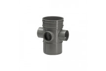 110mm 120.4.2 Grey Four Way Boss Double Socket