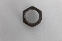 15mm Black Wrought Iron Backnut