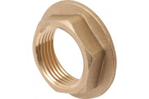 3/8\"  Brass Flanged Backnut