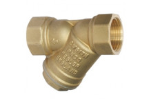 1 1/2\" 1059PT Brass Y Pattern Strainer BSPP FxF