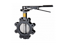 150mm F631 Ductile Iron Fully-Lugged Lever-Operated Butterfly Valve PN16