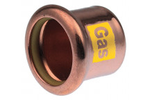 15mm Xpress Copper GAS Stop End SG61 - 39880