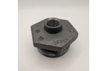 50x15mm OA140 Black Malleable Iron Bush