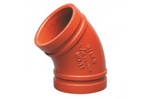 65mm (76.1) V11 Painted Grooved 45deg Elbow F0011M076ZZP000