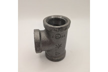 15mm OA161 Black Malleable Iron Tee