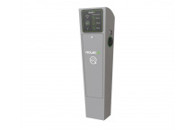 AutoCharge Smart EV Charging Pedestal - 1x up to 7.4kW Type 2 Socket - Grey