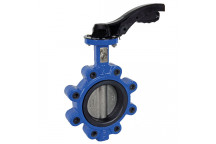 50mm ART140 Ductile Iron Lugged and Tapped Butterfly Valve PN16