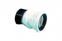 110mm 498P.4.030 White Swivel Connector 0-30deg Fin Seal