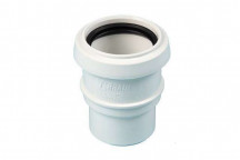 40mm 227.15W White Terrain Spigot/Socket Coupler