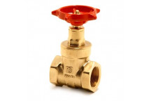 15mm 1065 Brass Gate Valve BSPT PN16 FxF