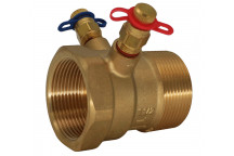 15mm ART67 DZR Brass Metering Station BSPP PN25 - Low Flow