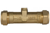 15mm DZR Brass Double Check Valve CxC