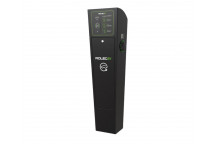 AutoCharge Smart EV Charging Pedestal - 2x up to 22kW 3PH Type 2 Sockets - Black