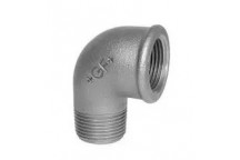 32mm F92 Galvanised Malleable Iron M/F Elbow