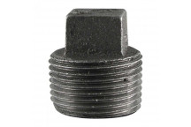 15mm Black Wrought Iron Plug