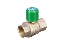 15mm 100LS DZR Brass Ball Valve Lockshield PN25