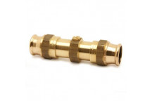 15mm PS4426 DZR Brass Double Check Valve Pressfit Ends PN10