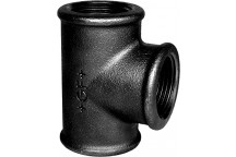 15mm F130 Black Malleable Iron Tee