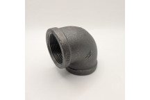15mm OA151 Black Malleable Iron 90 Degree Elbow