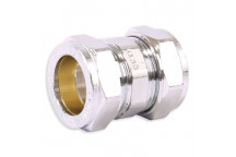 15mm Chrome Compression Coupling CP301