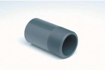 1.1/4\" BNC PVC-U Plain/BSP Barrel Nipple RFCBNC0400