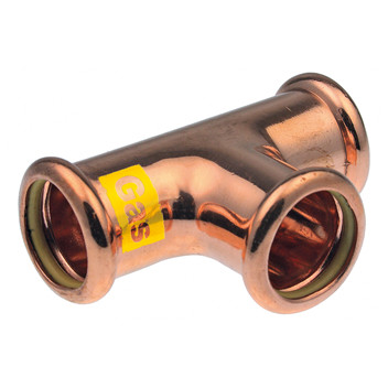 54mm Xpress Copper GAS Equal Tee SG24 - 39855