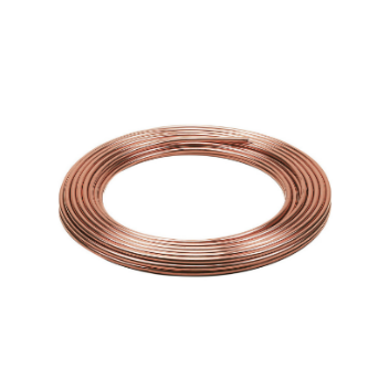 10mm x 25M Coil Blue Label/Table W Microbore Copper Tube to EN1057