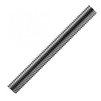 M10 x 120mm Zinc Plated Threaded Stud