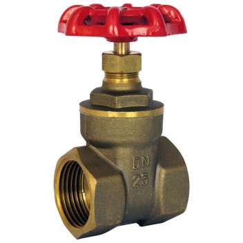 25mm ART640HW DZR Brass Gate Valve FxF PN20