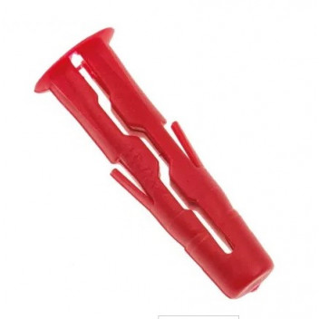 Red Plastic Rawlplugs