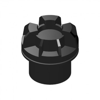 32mm 237.125B Black Terrain Access Plug