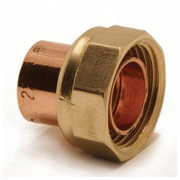 22x1\" Endfeed Straight Union Adaptor N68 - 89197