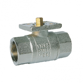 2\" ART160 Brass Ball Valve ISO Direct Mount BSPP Ends FxF PN30