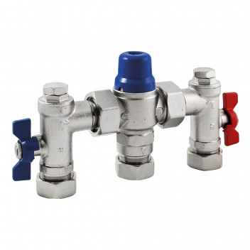 15mm Easifit 4-in-1 Thermostatic Mixing Valve