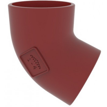 100mm EF002 Ensign Soil Short Radius 69 Degree Bend 191446