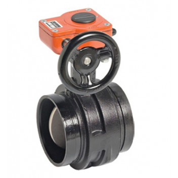 200mm (219.1) V761 VIC300 Masterseal B/fly Valve w/ Gear Operation & E gasket