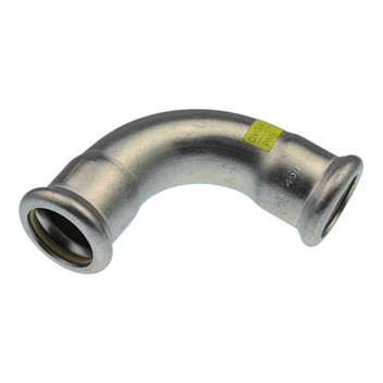 88.9 Xpress Stainless GAS 90Deg Elbow SSG12 - 20502