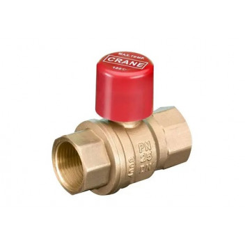 40mm D171ALS DZR Brass Ball Valve Lockshield PN25 FxF