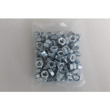 M12 Zinc Plated Hexagon Nut