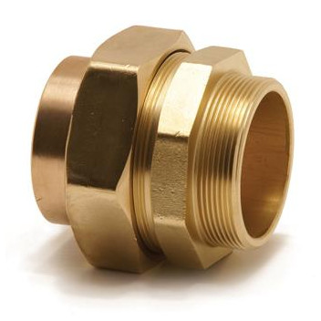 67x2.1/2\" Endbraze Straight Male Union N69P - 89253