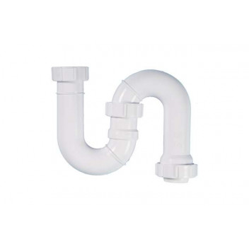 32mm 432.125 White Tubular Swivel S Trap